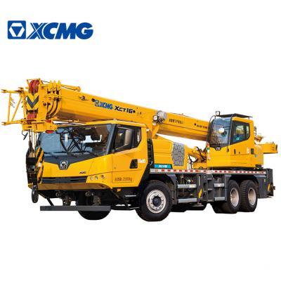 China TRUCK CRANE XCMG XCT16 16 Ton Truck Mounted Crane Truck Crane For Sale for sale