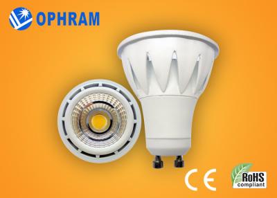 China COB 7W 110V / 230V GU10 LED Spot Light Bulbs Dimmable With Epistar Chip for sale