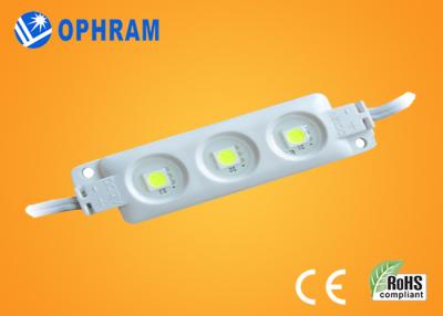 China Outdoor 12V 0.72W 5050 led Module Waterproof With 120° Beam Angle for sale