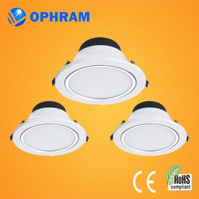 China 9W Led Indoor Downlight Fixtures 2 Years Guarantee 5730 SMD CE ROHS ERP 5inch for sale