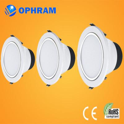 China 4000K - 6000K Ra75 Led Indoor Downlight Fixtures 6inch 12W 75lm/W CRI75 for sale