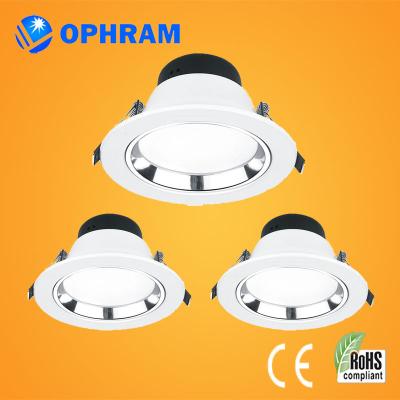 China 7 Watt 2years warranty Led Indoor Downlight Fixtures IP20 CRI75 CE RoHS for sale