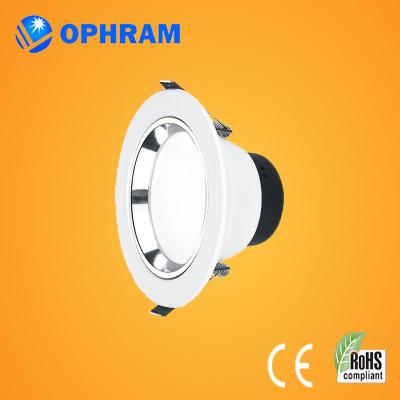 China Anti-glare 9W Led Indoor Downlight Fixtures High Lumen 5730 SMD CE ROHS ERP 5inch for sale