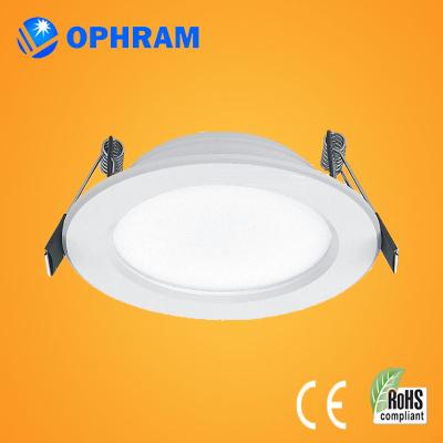 China 4 inch 7Watt  75lm/W IP20 CRI75 SMD5730 aluminum Led Indoor Downlight Fixtures for sale