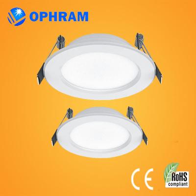 China Ultra-thin 6inch 12Watt LED Down Light Fixtures 75lm/W CRI75 For Indoor for sale