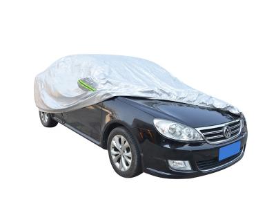 China 4 Layers UV Resistant Film Aluminum Waterproof Car Cover UV Resistant Padded Full Car Cover for sale