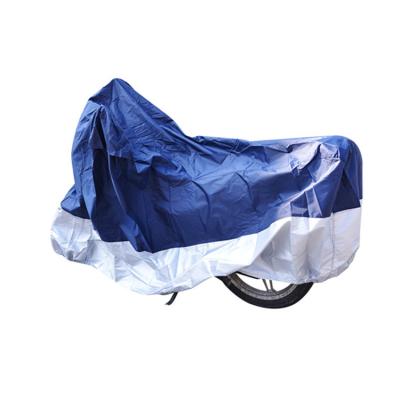 China Outdoor Motorcycle Cover Logo Printed Motor 210D Oxford Cloth Motorcycle Cover Waterproof Dustproof Cover With Lock for sale