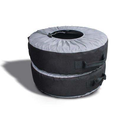 China Business Universal Spare Tire Covers Tire Storage Bags 4pcs Covers Per Set for sale