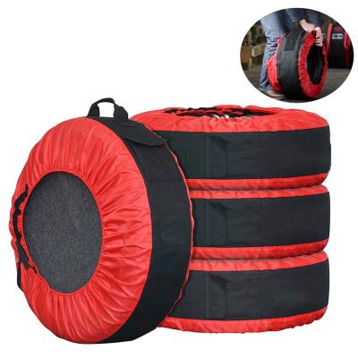 China Universal Logo Tire Storage Bags With Handle Tire Cover Business Customized for sale