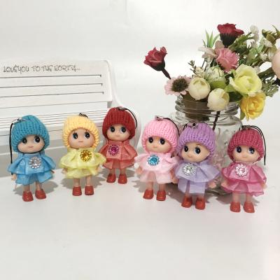 China Hot Sale 8cm Eco-Friendly Doll Vinyl Dolls Fairy Doll Fashion Cartoon for sale