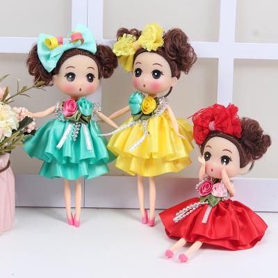 China Popular 18cm Fashion Princess Doll Toy Kids Toys Vinyl Baby Doll for sale