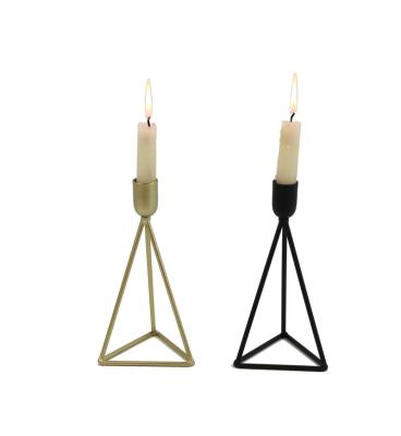 China Professional Home Decoration Beauty Decoration Candle Holder Mini Candle Holder For Wedding Geometric Table for sale