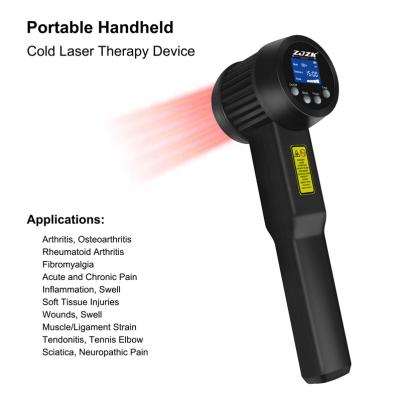 China low level laser therapy for small fiber neuropathy laser treatment therapy machine laser therapy for carpal tunnel 95*75*290mm /0.98kg for sale