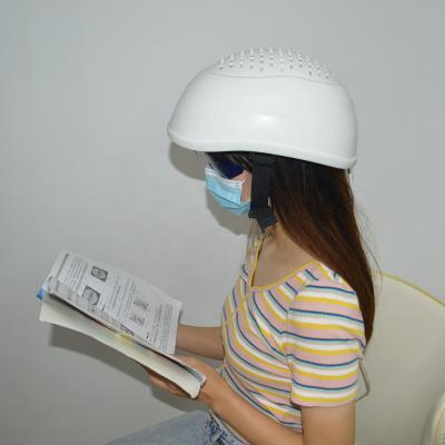 China Best Portable Anti Hair Loss Laser Hair Growth Hat Hair Laser Helmet Red Light Helmet 240*280*130mm/0.73kg for sale