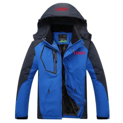 China European Fashion Breathable 100% Waterproof Anorak Men's Jackets Plus Size Down Warm And Fashionable Style Men's Ski Jacket for sale