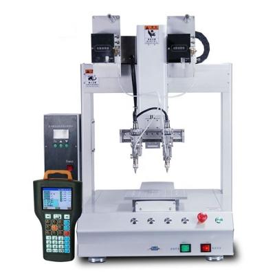 China Small Double Head Stability Automatic Constant Temperature Clamps Welding Machine for sale