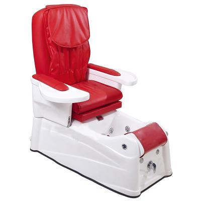 China 2022 Modern luxury new design spa pedicure white black leather chair for nails supplies salon for sale