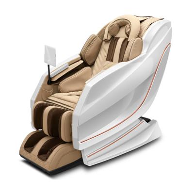 China Kisen 2021 New Design High End Body Capsule 4D Weightless Massage Chair And Hi Tech Massage SL Shaped Chair for sale