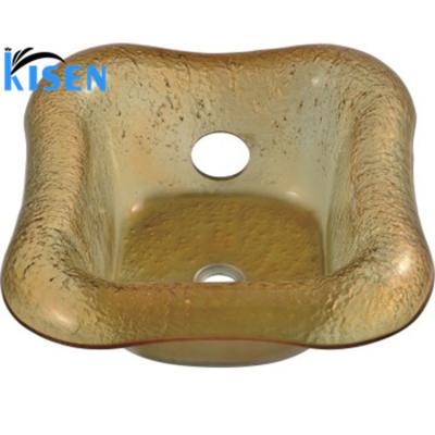 China Modern Luxury Kisen Wholesales Beauty Salon Basin Pedicure Foot Spa No Piping for sale