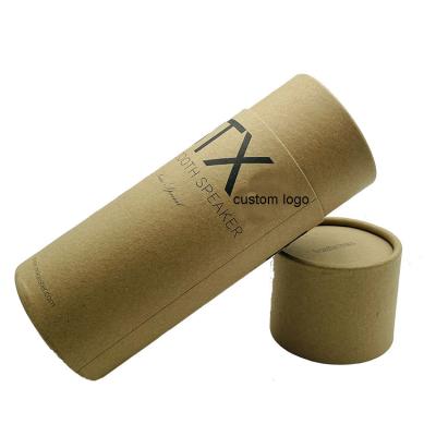 China Custom Logo Recycled Materials Factory High Quality Kraft Paper Canned Boxes for sale