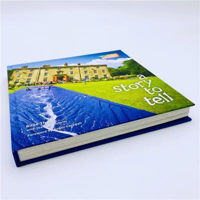 China Eco - Friendly Low Moq Production Hardcover Brochure Printing High Quality Book for sale