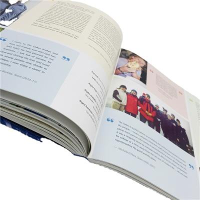 China Minimum 100 Booklet Booklet Brochure Catalog Printing Factory Hardcover Eco-friendly Wholesale Color Hardcover Book Printing for sale