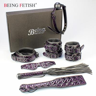 China For Couples Gay Lesbians 7 Pcs BDSM Sex Bondage Sets For Female And Adult Game Toy for sale