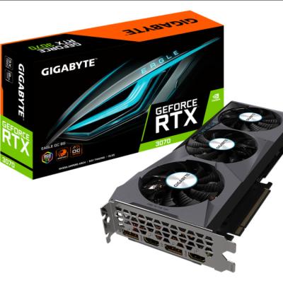 China RTX3070ti 8G graphics cards gpu placa video graphics card desktop gaming 3070ti EAGLE OC 8G for sale