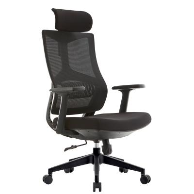 China (Height) Good Quality Adjustable Wholesale Customized High Back Ergonomic Office Chair Swivel for sale