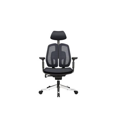 China Hot Selling Cheap Good Quality Adjustable Black Mesh (Height) Back Computer Office Chair With 3D Armrest for sale