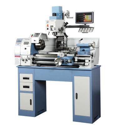 China Building Material Magazines JYP300VF Universal Combination Lathe Turning Cutting Drilling Milling Manual Mini Lathe Combined Lathe for sale