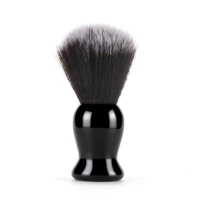 China Uma escova de cores clássica preta personalizada para homens Abeis Designer Travel Shaving Brush 2021 à venda