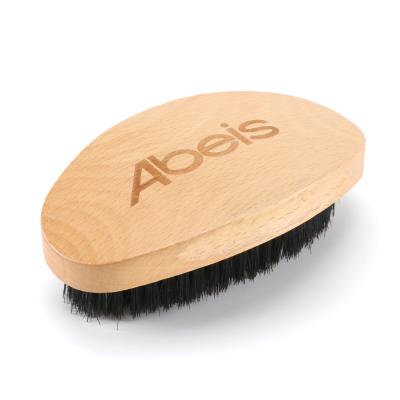 China Abeis Carving Logo 360 Wave Brush Scalp Care Detangling Smoothing Wave Hair Brush for sale