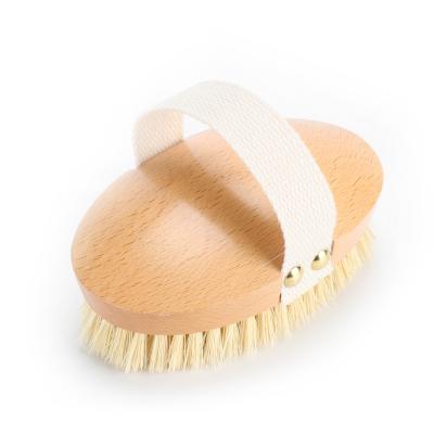 China Vegan Exfoliator Dry Body Brush For Boay Back Cleansing Eco-friendly for sale