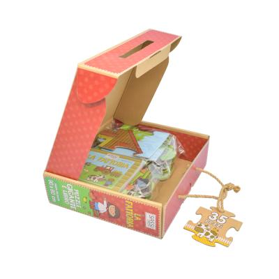 China OEM Recyclable Custom Colored Paper Packaging Paper Box Jigsaw&Puzzle for sale