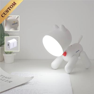 China New ABS cartoon table usb children's living room bedside decoration children's rechargeable light sleep led table reading lamps for sale