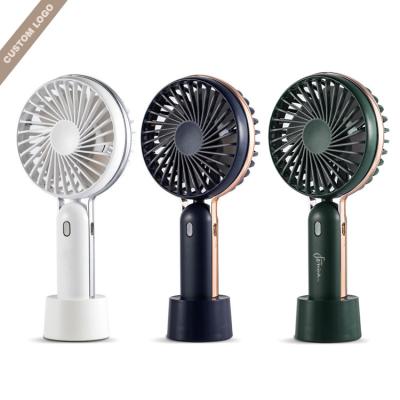 China Hotel Mini Rechargeable Fan Handheld Portable Wholesale Customized With Power for sale