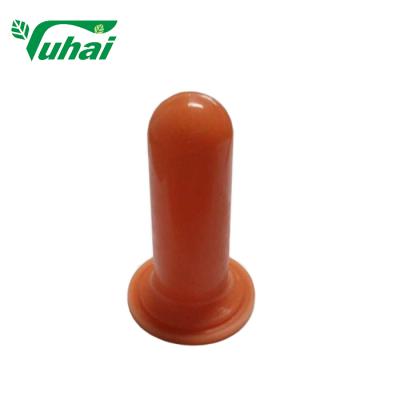 China Farms Weight 19g Animal Feeding Teats For Lambs / Calves Rubber Material for sale