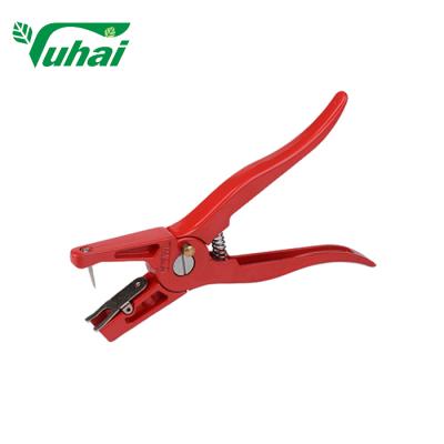 China Eco-friendly Red Animal Ear Tag Pliers Aluminum Alloy Ear Tag Applicator Tool for sale