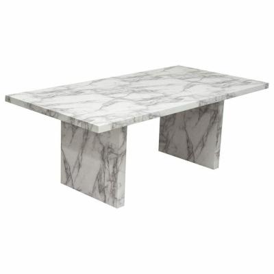 China Nordic Modern Italian Style Adjustable Living Room Natural Stone Coffee Table (Height) With Table Marble Leg for sale