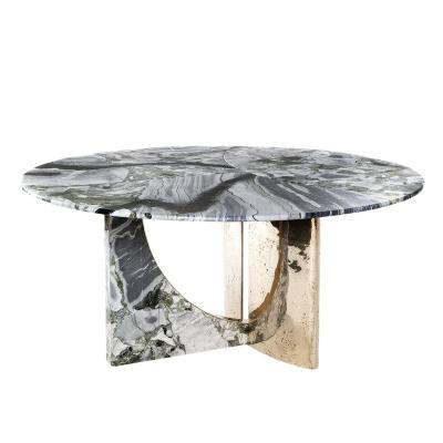 China Modern Design Adjustable Popular Home Marble Furniture 2022 (Height) Side Table For Living Room Furniture for sale