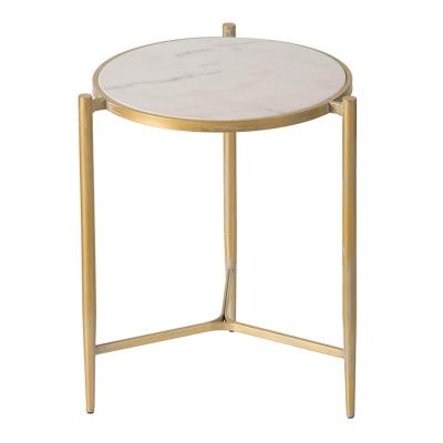 China Nordic Minimalist Adjustable Living Room Marble Small Apartment Modern Coffee Table (Height) Side Table for sale