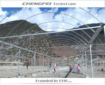 China Flim Structure ChengFei Large Stable Plastic Agricultural Greenhouse Pe Hot Selling for sale