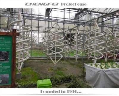 China Strong System Vertical Garden Hydroponics Growing Structure System With 88 Holes for sale