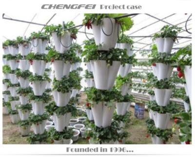 China Solid PVC Channel Nft Gutter Hydroponics Vertical Growing System Hydroponic Growing System for sale