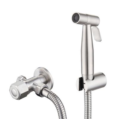 China Kinglions Thermostatic Faucets Bidet Sprayer Set Stainless Steel Bidet Sprayer Bathroom Toilet Bidet Spray Self Cleaning for sale