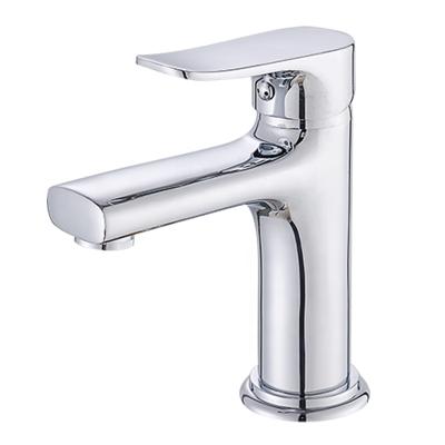 China Kinglions High Quality Single Handle Chrome Basin Faucet Metered Brass Mixer Taps for sale