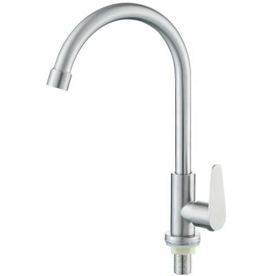 China Modern Thermostatic Faucets Kitchen Sink Cold Water Faucet 304 Stainless Steel Kitchen Faucet for sale