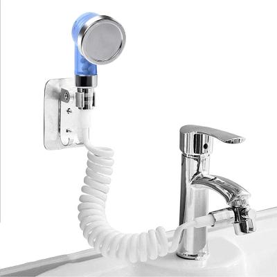 China Kinglions Faucets Thermostatic Sink Faucet Hose Sprayer Hair Wash Hand Shower Spray Faucet with Hose for Kitchen Bathroom Indoor Outdoor Set for sale