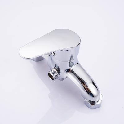 China Without Mixer Tap Brass Commercial Slide Bar Wall Mount Bath Shower Faucets For Project for sale